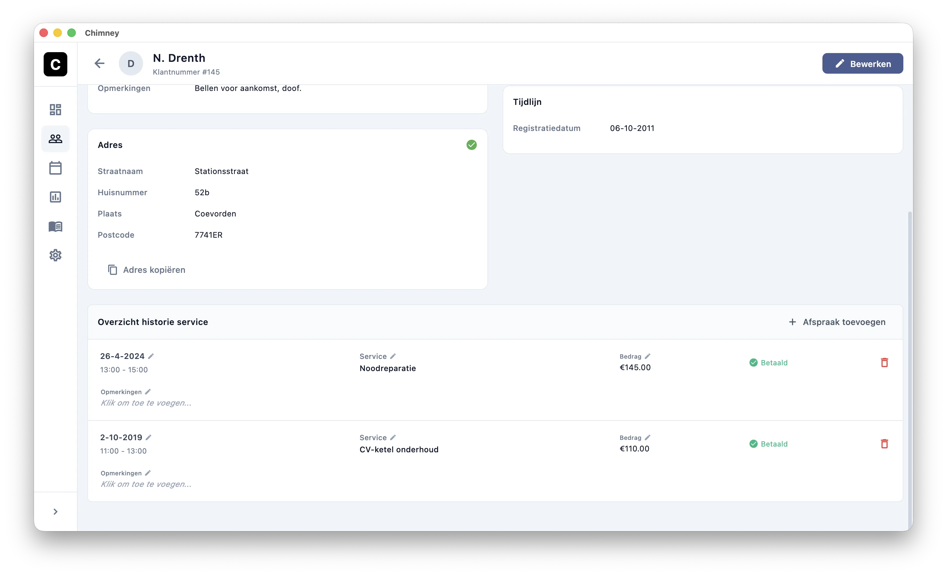 02 · Customer details