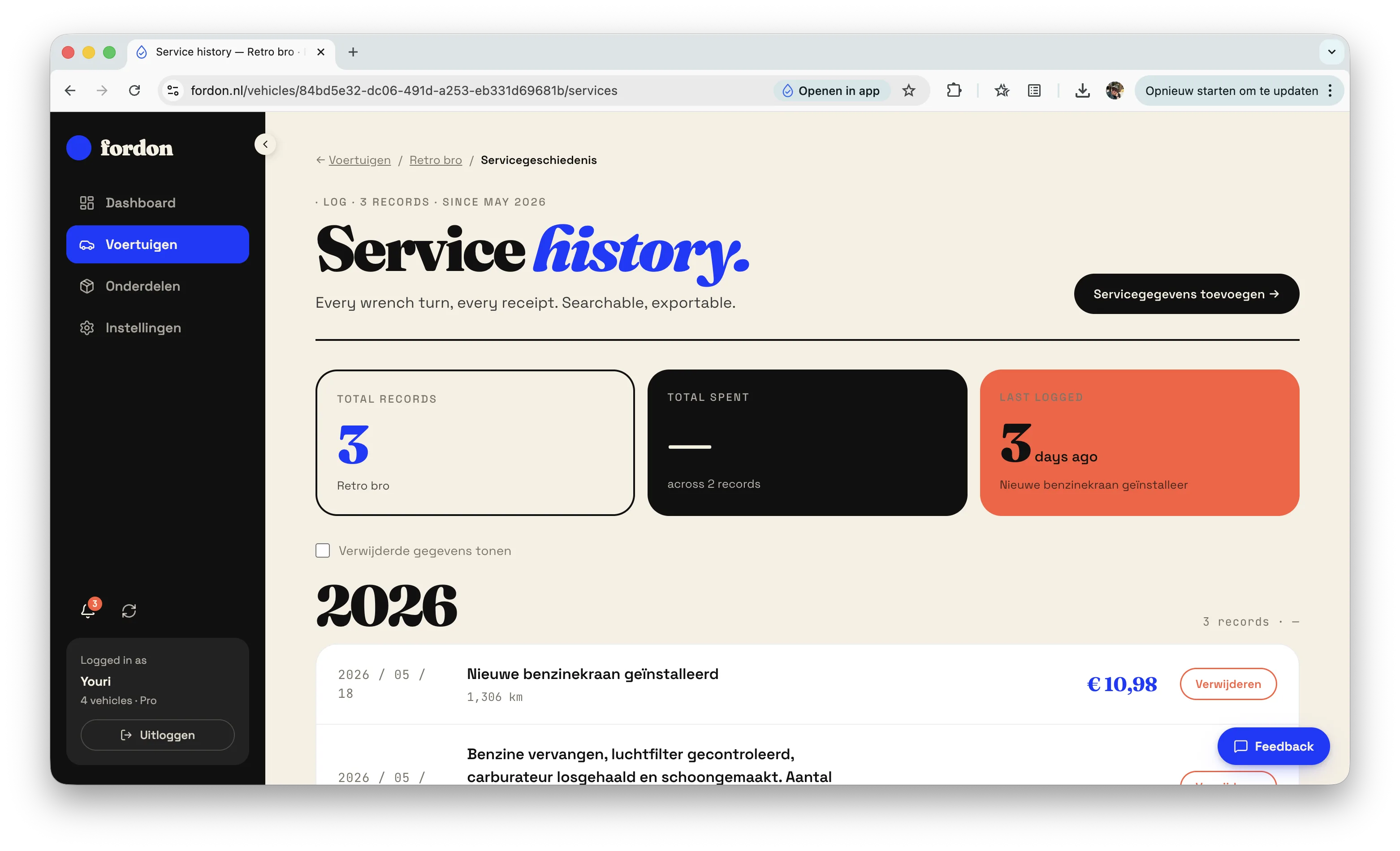 04 · Service detail